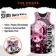 One Piece Anime Full Sublimation Basketball Top Jersey