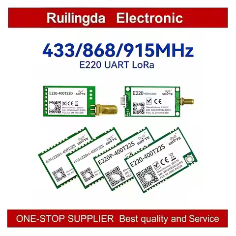 E220-400T22S E220-400T22D E220-400T30S E220-400T30D EBYTE E220-T Series Transmitter Receiver LLCC68