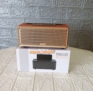 พร้อมส่ง{สินค้ามีรับประกัน}ลำโพงรุ่น XM-5H / XM-5E / XM-5C  bluetooth  ลายไม้ ดีไซน์ทรงคลาสสิค ไร้สา