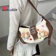 Y2.Morgan Y2K Underarm Bag Special Designer Shoulder Bag Imported Millennium Crescent Moon Shoulder 