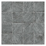 HomePro กระเบื้องพื้น 40x40 ซม. CERGRES จากัวร์ เทา A แบรนด์ CERGRES