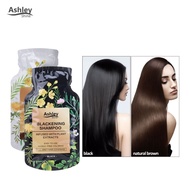 Ashley Shine Hair Color Shampoo Hair Care Hair Coloring White Hair Turns To Black Brown AS-R818