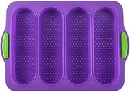 Baguette Bread Pan, 4 Slots For Baking Baguette Cakes And Sausages, Making Ice Cream And Frozen Frui