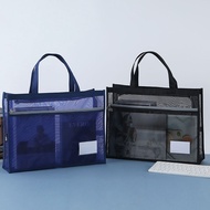 Oversized 8k Art Bag  A3 Picture Album Bag Storage Book Transparent File Bag A3 Mesh Art Portfolio B