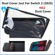 Transparent Dust Cover For Switch 2 Waterproof Dust Guard Anti Scratch Dust Proof Cover Sleeve P5r4
