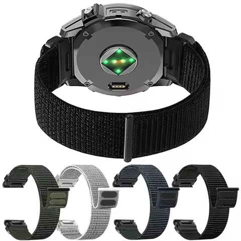 QuickFit 22 26mm new design nylon ultra light strap for Garmin Fenix E 8 Pro 7X 7 6 6X/Epix Pro Gen 