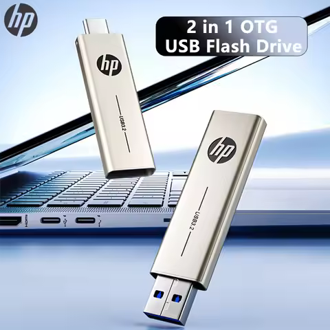 HP 256GB USB Flash Drive USB3.2 Type C Flash Pen Drive 128GB 64GB Pendive for Mobile Phone PC