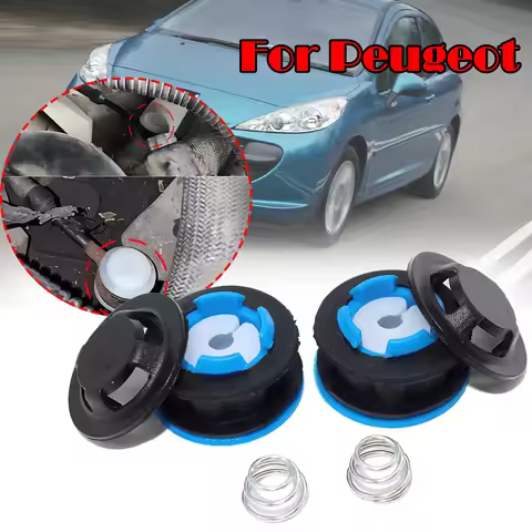 2pc Manual Transmission Gear Shift Cable Linkage End Rod Bushing For Peugeot Partner B9 206 207 307 