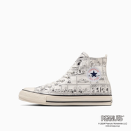 日本限定 Converse ALL STAR Ⓡ PEANUTS CP HI 史奴比聯名款 黑白漫畫 親子鞋/ 25 cm
