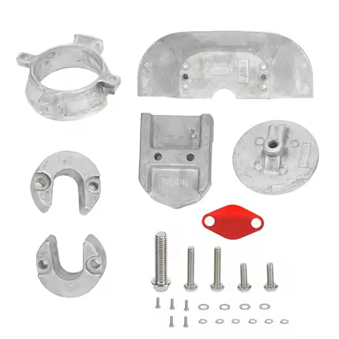 A99F-For Mercruiser Alpha 1 One Gen 2 Sterndrives Aluminium Anode Kit