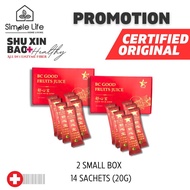 🇲🇾 READY STOCK Shu Xin Bao 9 Star  FREE HEALTHY JUICE 🆕姜蒜柠檬苹果醋❤️舒心宝 30包❤️Buy 2 Feee 7pkts / Buy 6 Fr