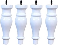 Solid Wood Furniture Legs Dresser Legs Sofa Replacement Legs,Wooden Sofa Feet for Tv Cabinet Legs Co