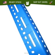 5FT BLUE Slotted Angle Bar 1-1/2" x 1-1/2" / 1-1/2" x 2-1/2" Besi Angle Rak Lubang