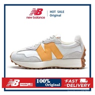 New Balance 327 Series Sneakers White Grey Yellow Running Shoes For Men and Women NB327