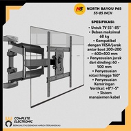 Swivel TV Bracket Arm TV Bracket 55 60 65 70 75 80 85 inch Best Quality Flexible TV Bracket