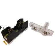 5pcs6*30 FS-101 fuse tube transparent sub cover with manual indicator light good quality