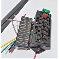 Car Fuse Box 12v / 24v Fuse Box Fuse Box Housing 8 Port Fuse Box Car Fuse Box