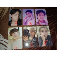 Pc PHOTOCARD OFFICIAL TAEHYUNG J-HOPE V BTS DICON ALBUM LAYOVER