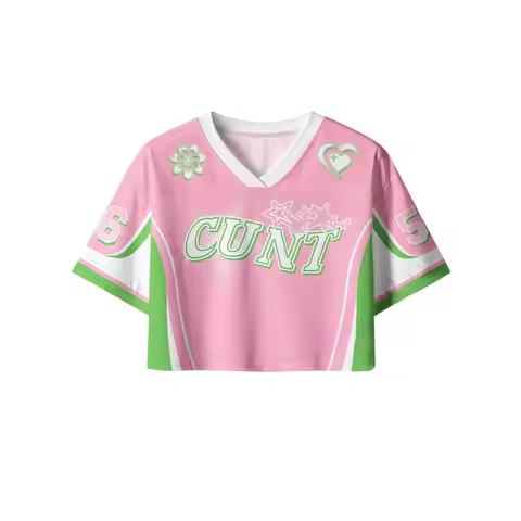 Trendy Y2K Sportswear, Popular Mesh Sportswear, Sport Crop Tops, Soccer Jerseys, Women's and Men's C