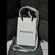 [全新]Balenciaga 巴黎世家 迷你托特包 手機包 白色