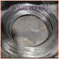 ⋽ ⋊ ⚓ [Hot style] PER KG  GI TIE WIRE Floral Wire no,16 Galvanized Iron Tie Wire| Alambre