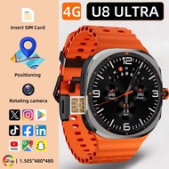 Android Operating System 5G Smart Watch Smart Watch Sim Card GPS WIFI Rotating Camera Global Call 12