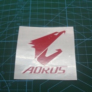 AORUS Logo Pc Sticker Vinyl Decals 5cm