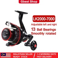 【Gbest】🔥In Stock🔥  Ball Bearings Spinning Fishing Reel Bc Bait Casting Jigging Surf Baitcasting Handle Knob Ultralight Gear Drum Bass Saltwater Dam Trolling Mini Shallow Spool Prawn And Fish Tool Magnetic Brake Standard Right/Left Hand