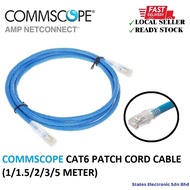 COMMSCOPE CAT6 PATCH CORD CABLE (1/1.5/2/3/5 METER)