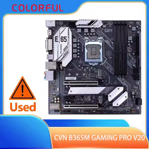 Colorful CVN B365M GAMING PRO V20 Micro ATX Intel B365 M.2 SSD 64G Double Channel Support 8 9 Gen LG