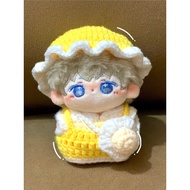 Outfit doll 10cm-cute yellow egg Set