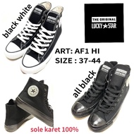 The Original Lucky Star AF1 HI School Shoes / Unisex Warrior Fashion Shoes Cool Warrior Shoes/