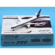 XX40068 Alloy Collectible Plane Gift JC Wings 1:400 QATAR AIRWAYS "Retro Livery" Boeing B777-300er D