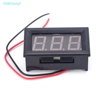 Ooo Mini Voltmeter Tester Digital Battery Voltage Test DC 0-30V Red Automatic LW szus uuu