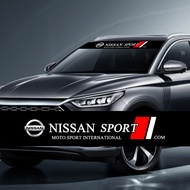 Car Windshield Decorative Sticker Styling Film Car Decals For Nissan Qashqai j10 j11 x Trail t32 t31