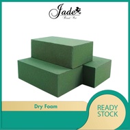 SPAN BUNGA TAK BERHABUK/ SPAN KERING/ FLOWER FOAM/ FLORAL FOAM/ SPAN PUTIH/ SPAN BOUQUET/ SPAN HIJAU