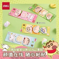 Crayon Shinchan Post-It With Die-Cut Glue Head Pattern Deli LB216