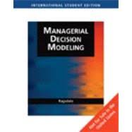 managerial decision modeling  1 edition