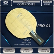 Yinhe Pro-01 CS Table Tennis Composite Carbon Blade Bat Racket Paddle Raket Ping Pong Pro 01 Penhold
