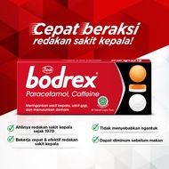 BODREX TABLET 1 BOX ISI 20`S / PARACETAMOL / DEMAM