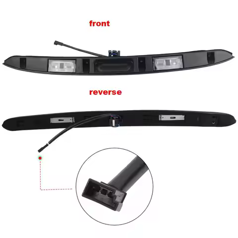 AP03 Black Car Trunk Lid Grip with Key Button For BMW E46 316i 320i 323i 325i 328i 330i 1998-2005 51