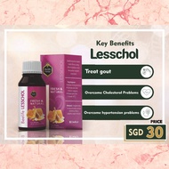 Beelife Lesschol, high cholesterol, hypertension, gout, organic, natural herbs, honey herbal