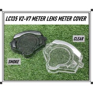SMOKE / CLEAR Meter Lens Len Cover Meter Cermin YAMAHA 135LC LC135 NEW LC135-II LC135 V2 V3 V4 V5 V6 V7 READY STOCK