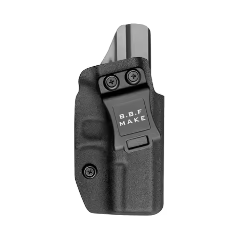 IWB Kydex Holster Optics Cut Fits: Glock 19 MOS 19X 25 44 45 (Gen 1 2 3 4 5) & Glock 23 32 (Gen 3 4)