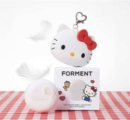 (ของแท้/เกาหลี) น้ำหอมเนื้อครีมแบบพกพา Forment กลิ่น Cotton Memory/Cotton Hug รุ่น Hello Kitty (+พวง