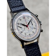 Brand New SeaGull 1963 Archimedes Spiral Pulsemeter Manual Winding Chronograph Watch