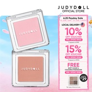 JUDYDOLL Pretty Blush Powder Soft Shimmering Matte Powder Face Makeup Cosmetic