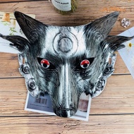 Wolf Head Halloween Mask - Special Feathered Wolf Mask Product