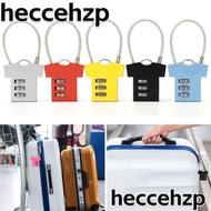 HECCEHZP Security Lock, 3 Digit Steel Wire Password Lock,  Mini Aluminum Alloy Cupboard Cabinet Locker Padlock Suitcase Luggage Coded Lock