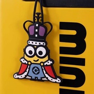 預購 minions 小黃人 行李箱 環球影城 掛牌 國王 卡通 行李牌 公仔 小小兵 掛件 掛飾 吊飾 裝飾